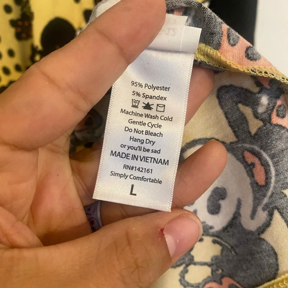 LuLaRoe Disney Collection Randy Baseball Tee - Picture 4 of 5